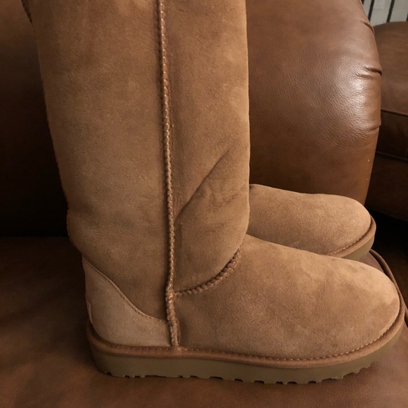 UGG Classic II Genuine shearling lined tall boot - Picture 3 of 8